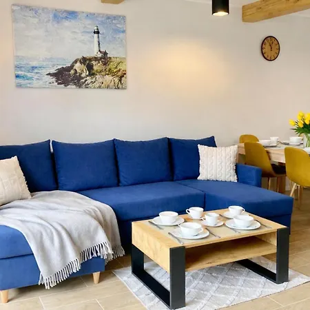 بيت خشبي Przystan Kotwica *