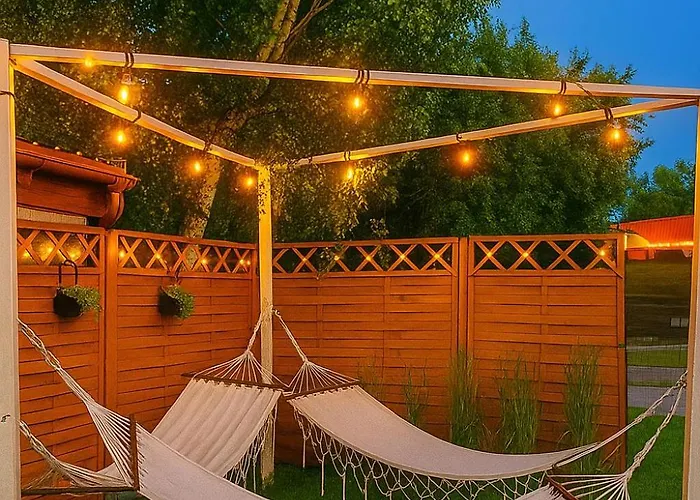 بيت خشبي Przystan Kotwica *