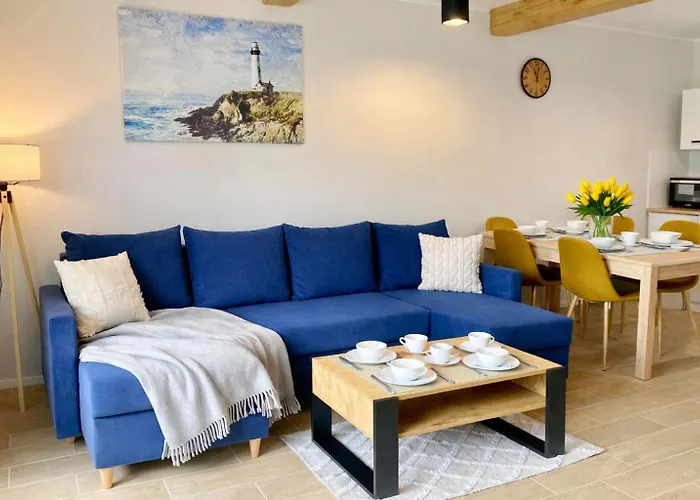 بيت خشبي Przystan Kotwica *